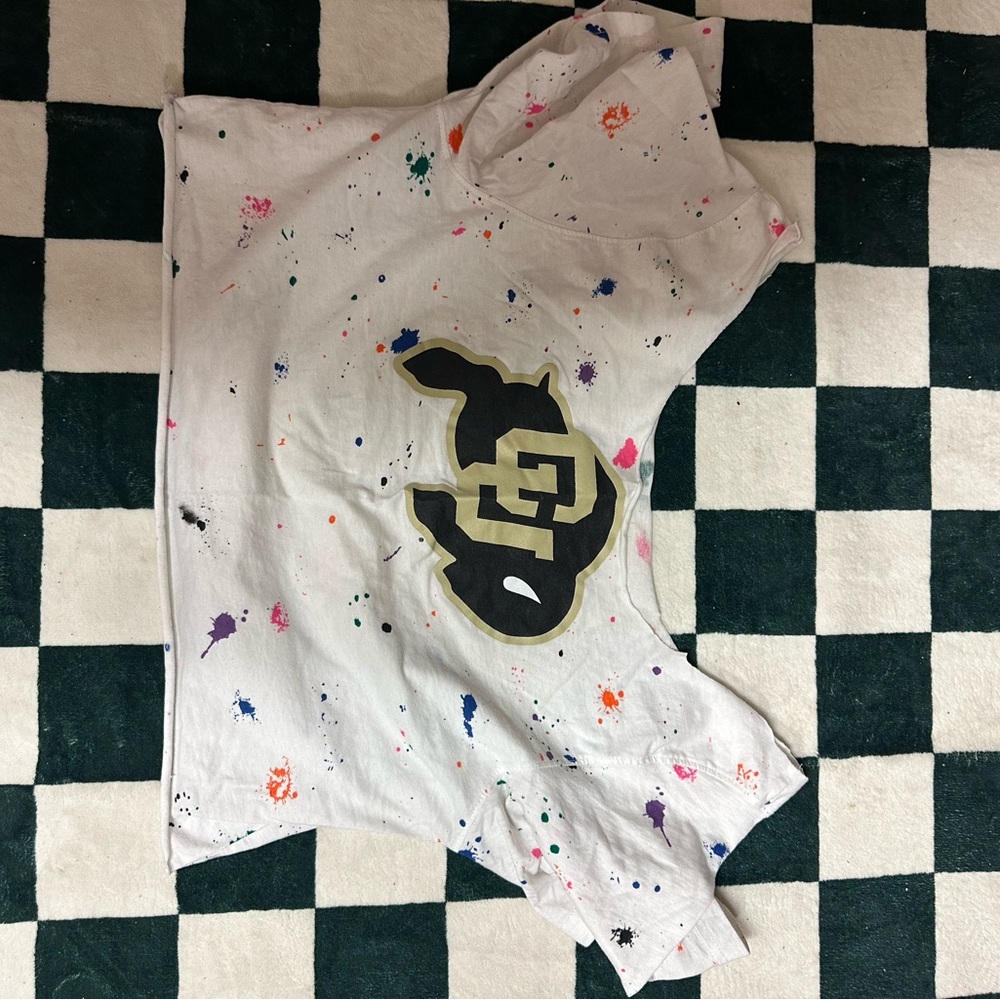 Colorado Buffaloes cropped t shirt